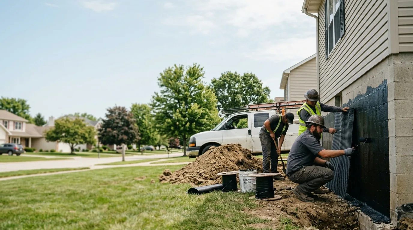 Basement Waterproofing in Orland, IN near me